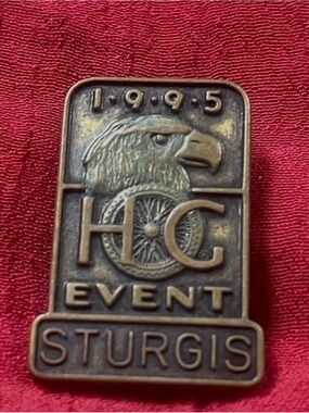 Vintage 1995 HOG Event Sturgis Pin